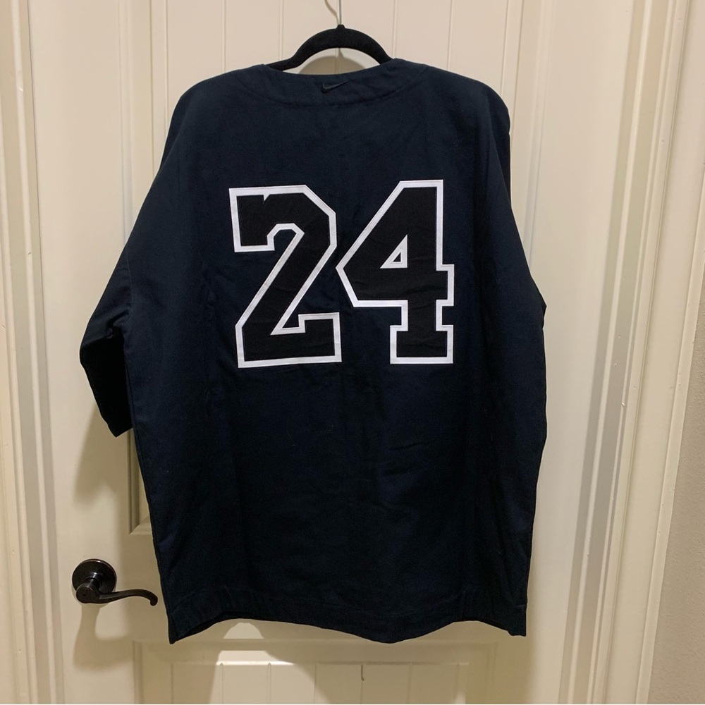 Nike Kobe Bryant Baseball Jersey Black Mamba Number 24 Large Black IB0007-010 - Picture 4 of 16